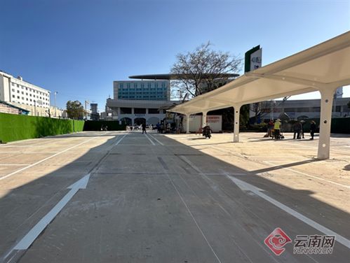 昆明火車站北廣場停車場全天候對社會開放