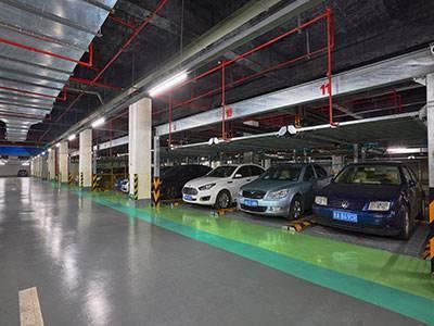 緩解市婦保院停車難 湖城紅門館前新增智能停車庫